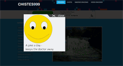 Desktop Screenshot of chistes999.com